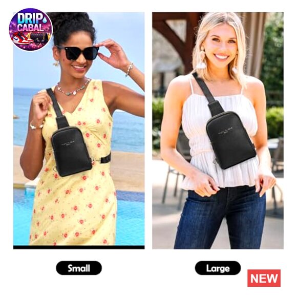 Stylish Faux Leather Crossbody Bag with Wide Shoulder Strap  Faux Leather Crossbody Sling Bag for Women Everyday Travel Lightweight